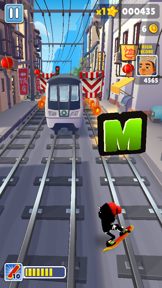 地铁跑酷私人定制版