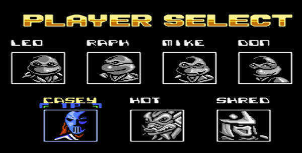 忍者神龟格斗街机版FC1