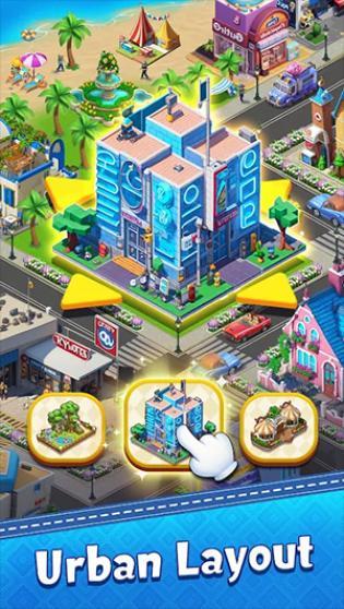 Merge Urban: Mansion City Game0