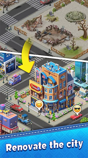 Merge Urban: Mansion City Game