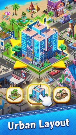 Merge Urban: Mansion City Game