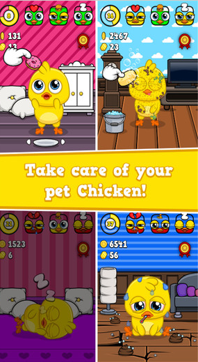 我的虚拟宠物小鸡游戏3