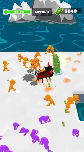 蜘蛛列车僵尸攻击3