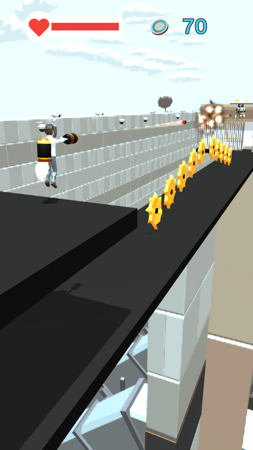 火箭人跑酷2游戏中文版1