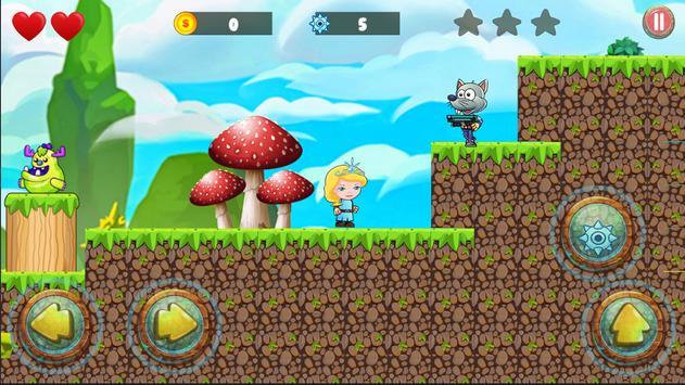 冰公主冬季跑步冒险游戏0