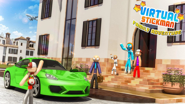 虚拟火柴人家庭冒险 中文版游戏1