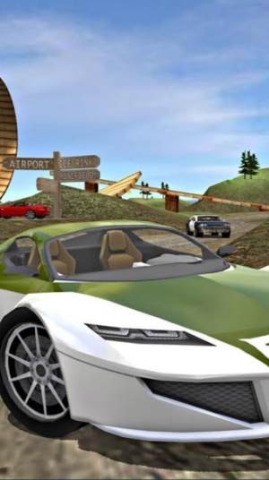 真实赛车城市特技0