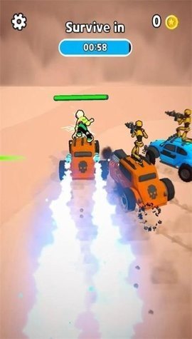 机器人竞速射击0