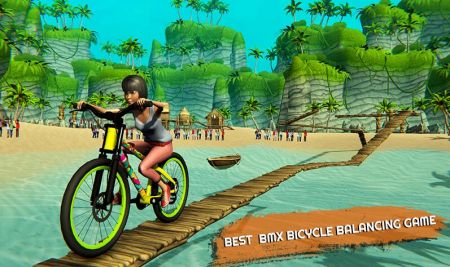 自行车水上平衡赛2