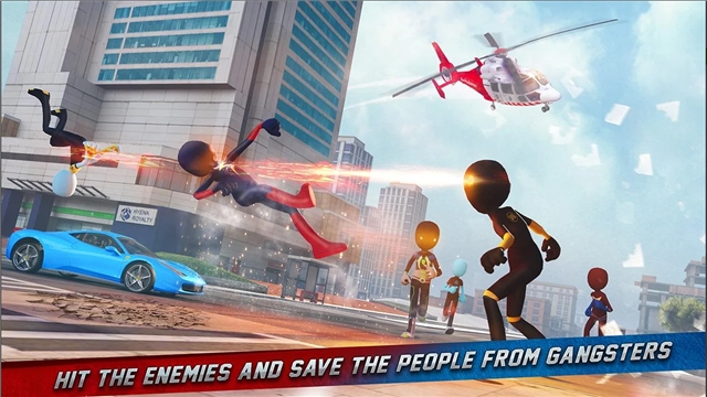 冰蜘蛛火柴绳英雄大佬1