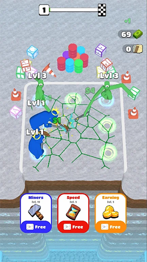 工艺与矿工彩虹朋友