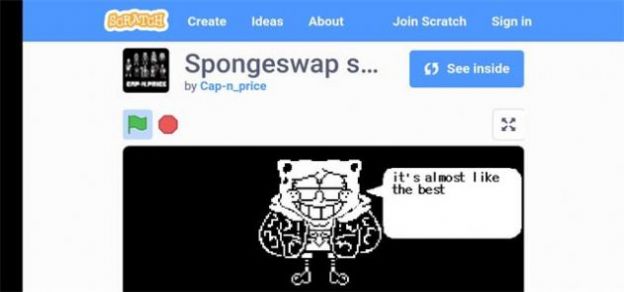 传说之下海绵反转手机版0