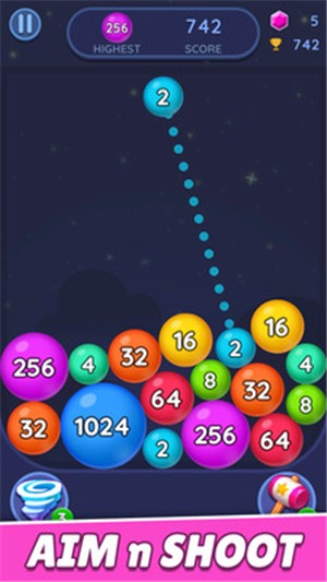 2048合并气泡手游1