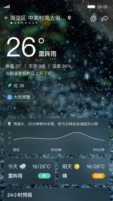 呱呱天气预报2