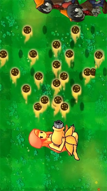 植物怒怼僵尸王娘化版1