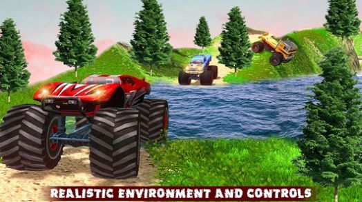 越野山地怪兽卡车游戏0