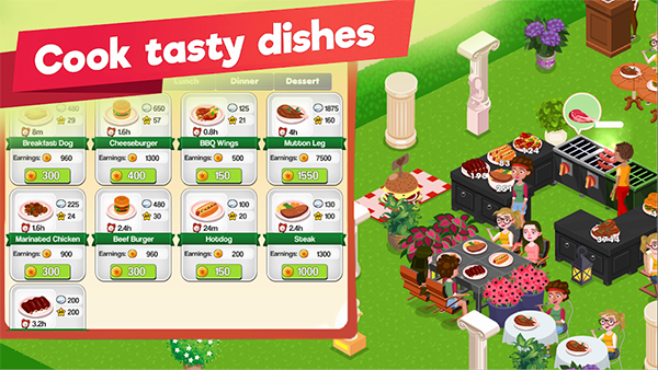 餐厅经理空闲大亨中文版0