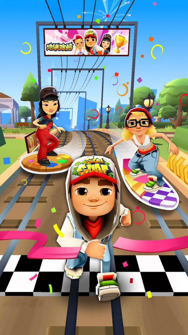 地铁跑酷subwaysurf哥本哈根国际版4