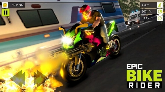 公路骑士摩托车赛车手1