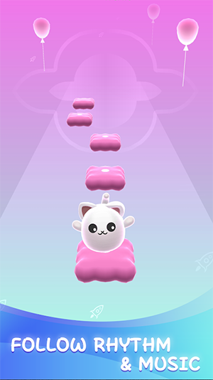 唱歌的猫跳跃1