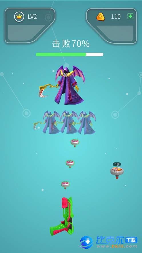 魔幻陀螺王者枪神1