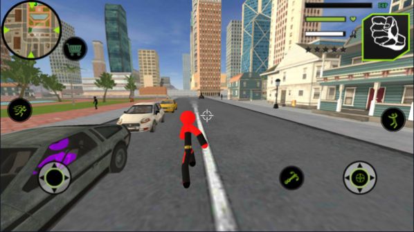 蝙蝠蜘蛛侠绳索英雄2