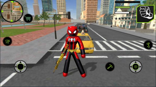 蝙蝠蜘蛛侠绳索英雄0