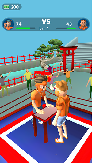 用力拍打2