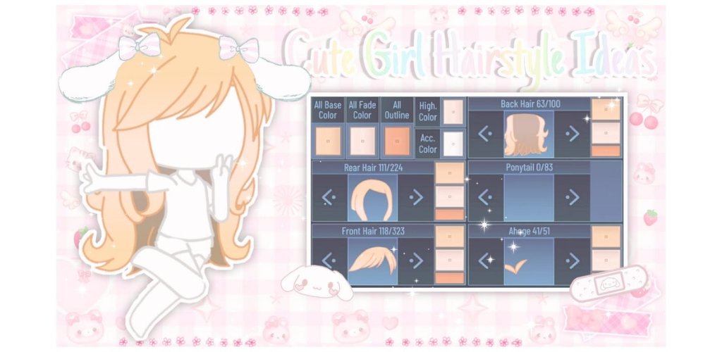 Gacha Hair Style3