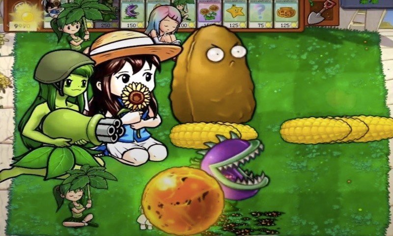 植物大战怪兽娘化版0