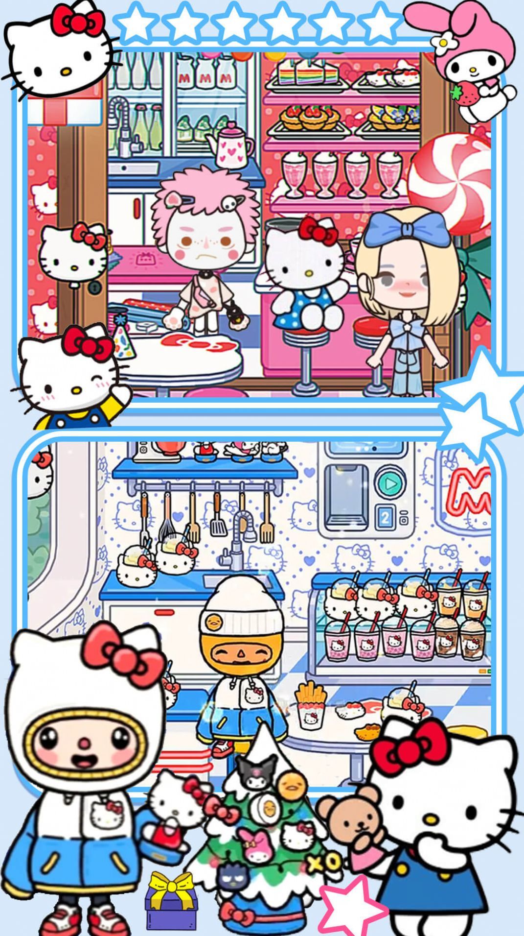 米加凯蒂猫世界1