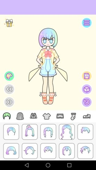 粉彩女孩换装2