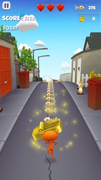 宠物猫无尽跑酷游戏1