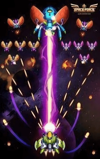 空间雷电射击中文版0