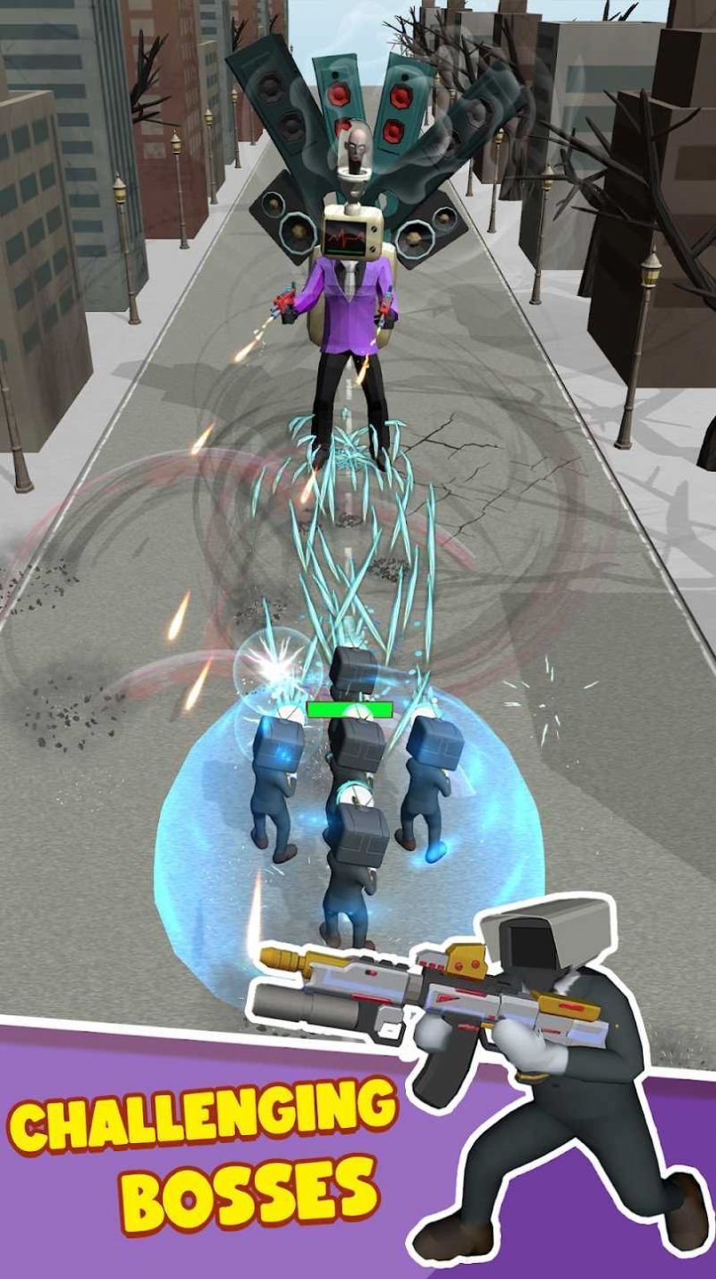 厕所怪物奔跑射手1