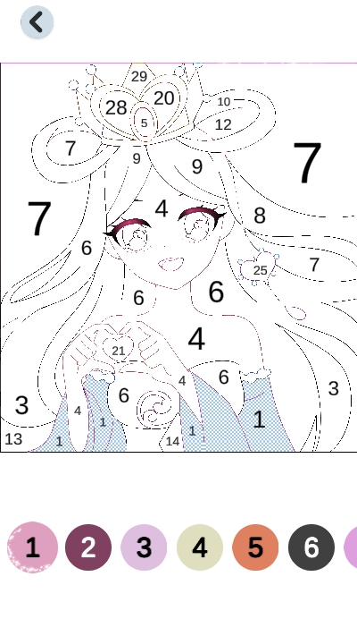 公主填色1