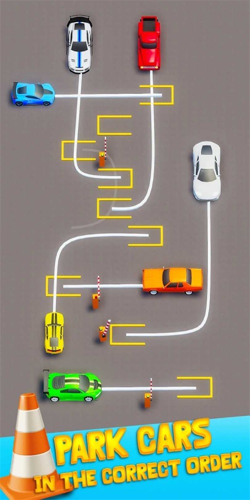 停车秩序汽车停车1