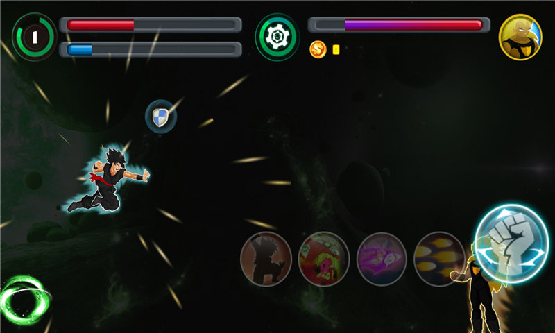 悟空赛亚人的战斗无限金币版2