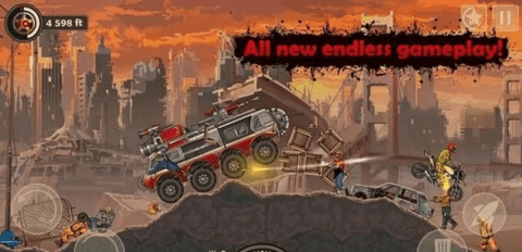 战车撞僵尸3无限金币版2