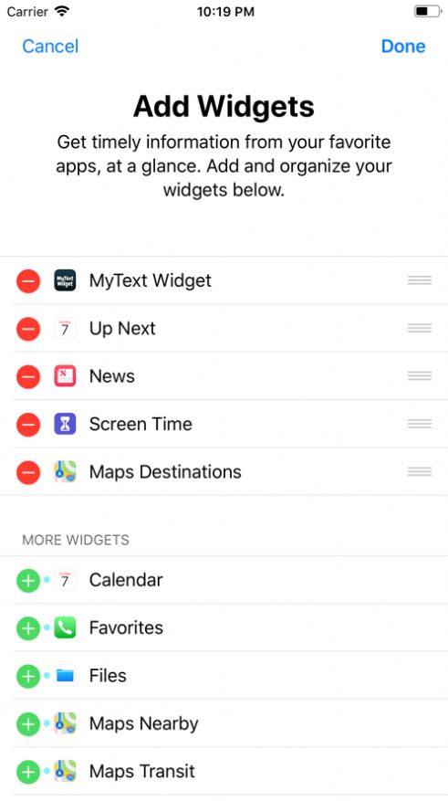 MyText Widget