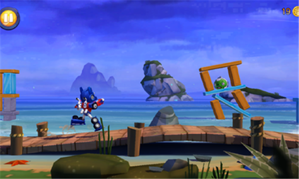 愤怒的小鸟变形金刚无限金币版20231