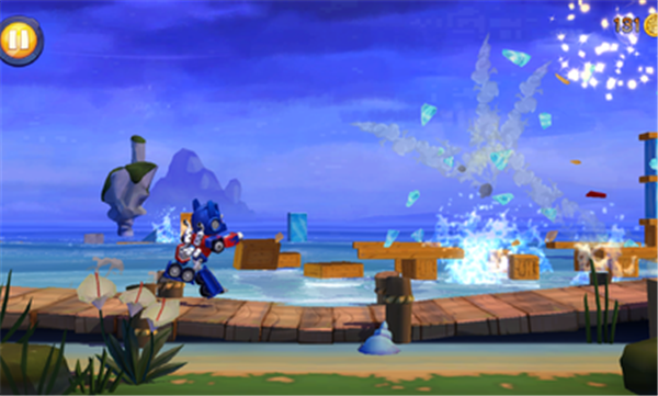 愤怒的小鸟变形金刚无限金币版20232