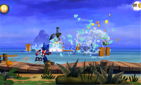 愤怒的小鸟变形金刚无限金币版20234