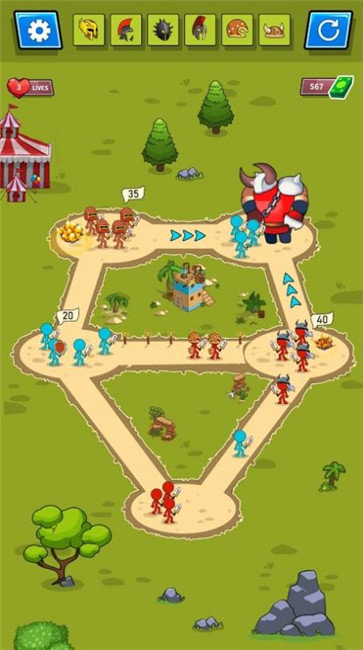 火柴人战斗刚比点保卫战2