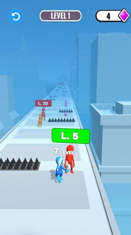 命中敌人跑2