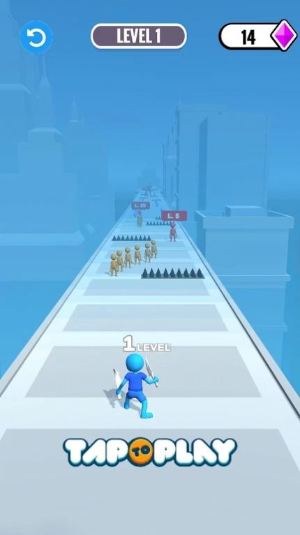 命中敌人跑3