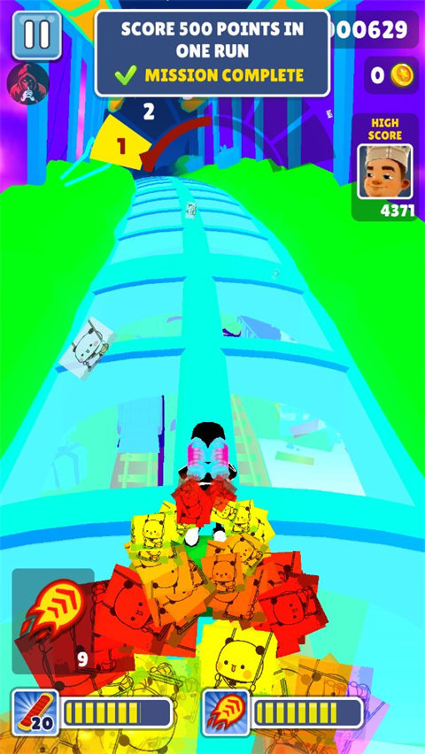 地铁跑酷爆破万次郎6.02