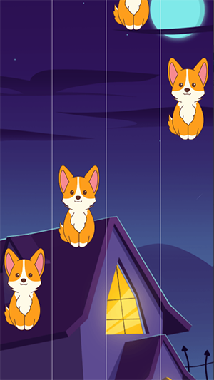 猫狗魔法瓷砖钢琴3