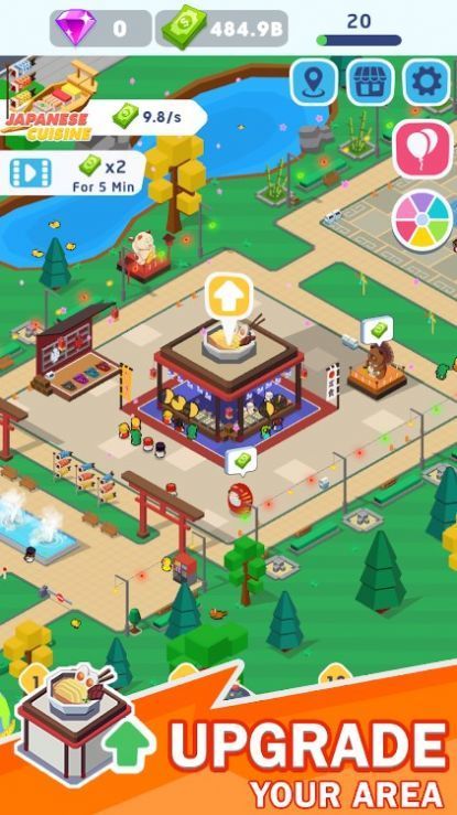 放置美食公园大亨2