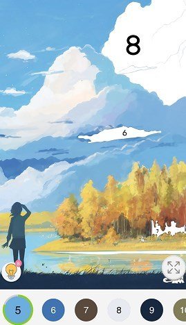 公主梦幻涂色1